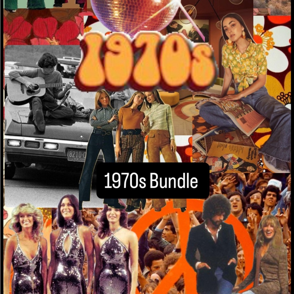 1970s Retro Fashion Bundle